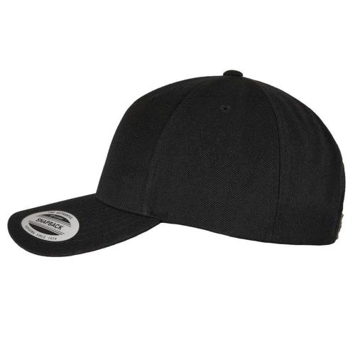 Casquette en laine 5 pans personnalisable noir