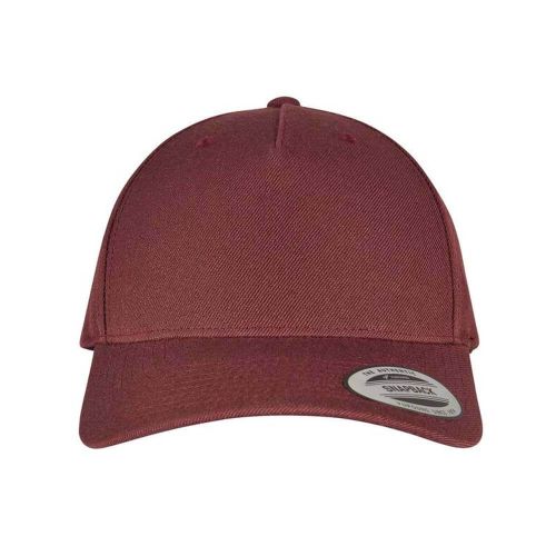 Casquette en laine 5 pans personnalisable marron