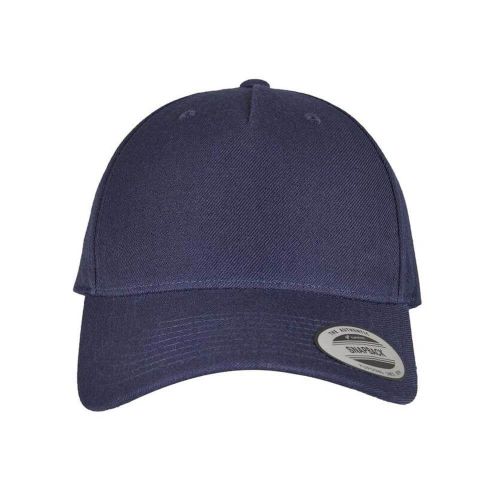 Casquette en laine 5 pans personnalisable bleu marine