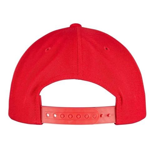 Casquette en laine 5 pans personnalisable rouge