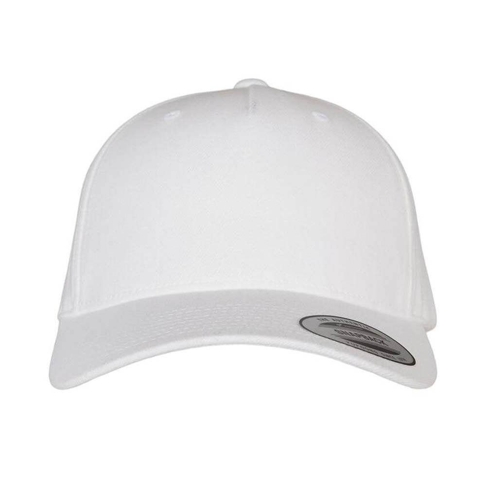 Casquette en laine 5 pans personnalisable blanc Casquette en laine 5 pans personnalisable blanc