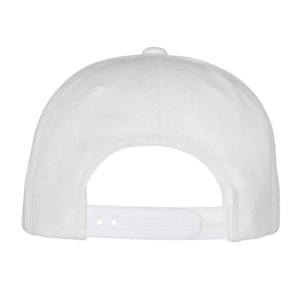 Casquette en laine 5 pans personnalisable blanc Casquette en laine 5 pans personnalisable blanc