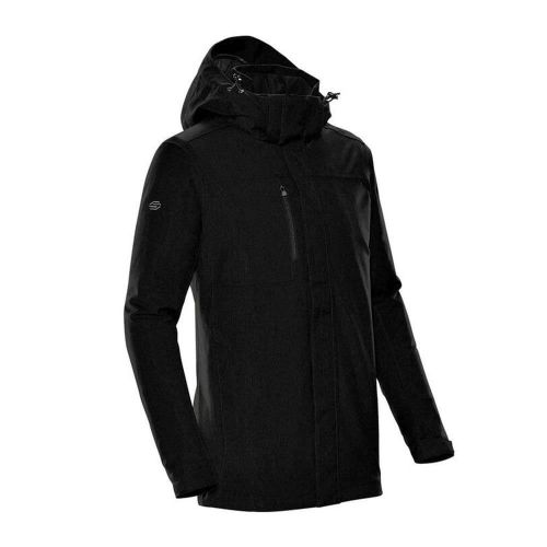 Parka homme 3 en 1 personnalisable noir