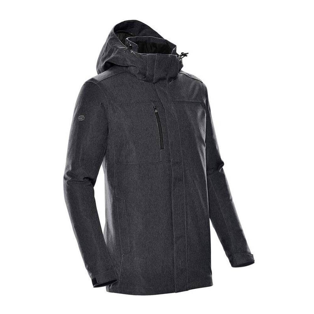 Parka homme 3 en 1 personnalisable gris Parka homme 3 en 1 personnalisable gris