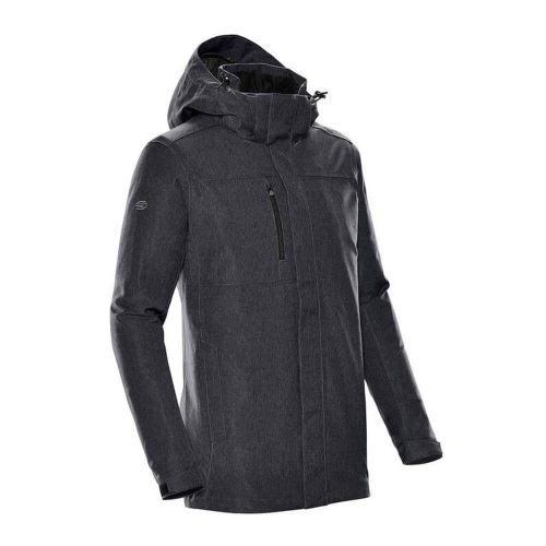 Parka homme 3 en 1 personnalisable gris