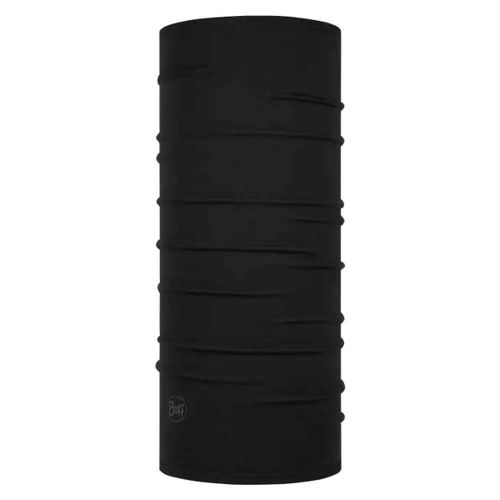 Tour de cou noir laine merinos Froid Extreme - Buff