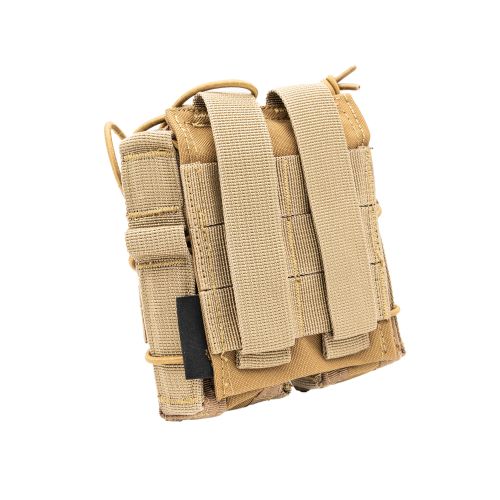 Porte chargeur double 9 mm coyote - ADN Tactical
