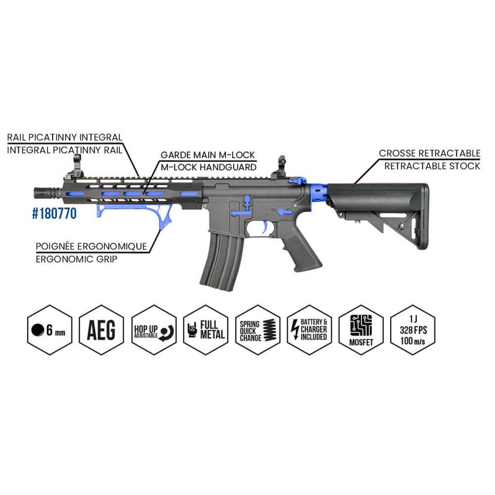 Fusil d'entraînement M4 Hornet laser IR - Laser Ammo Fusil d'entraînement M4 Hornet laser IR - Laser Ammo