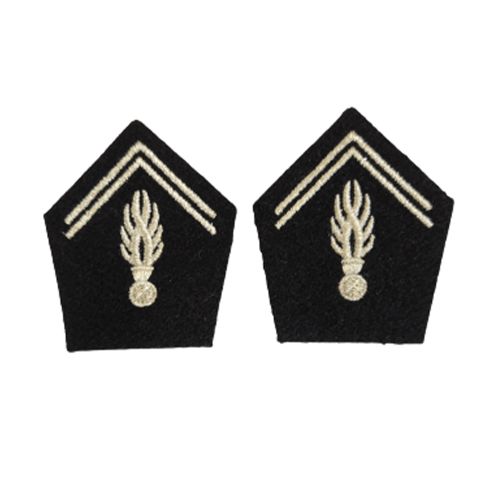 Paire d'ecus de col pour vareuse Gendarmerie Departementale