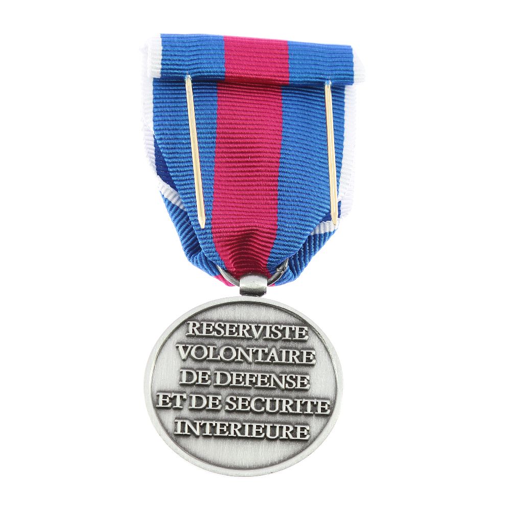 Medaille ordonnance Reserviste de la Defense et de la Securite Interieure Argent Medaille ordonnance Reserviste de la Defense et de la Securite Interieure Argent