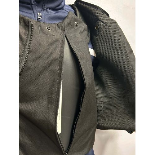 Gilet d'intervention Molle porte plaques noir V2 - ADN Tactical