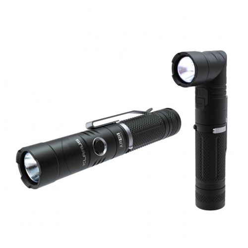Lampe tactique AR10 1080Lumens rechageable USB tête orientable - Klarus