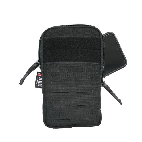 Etui de telephone molle noir - ADN Tactical