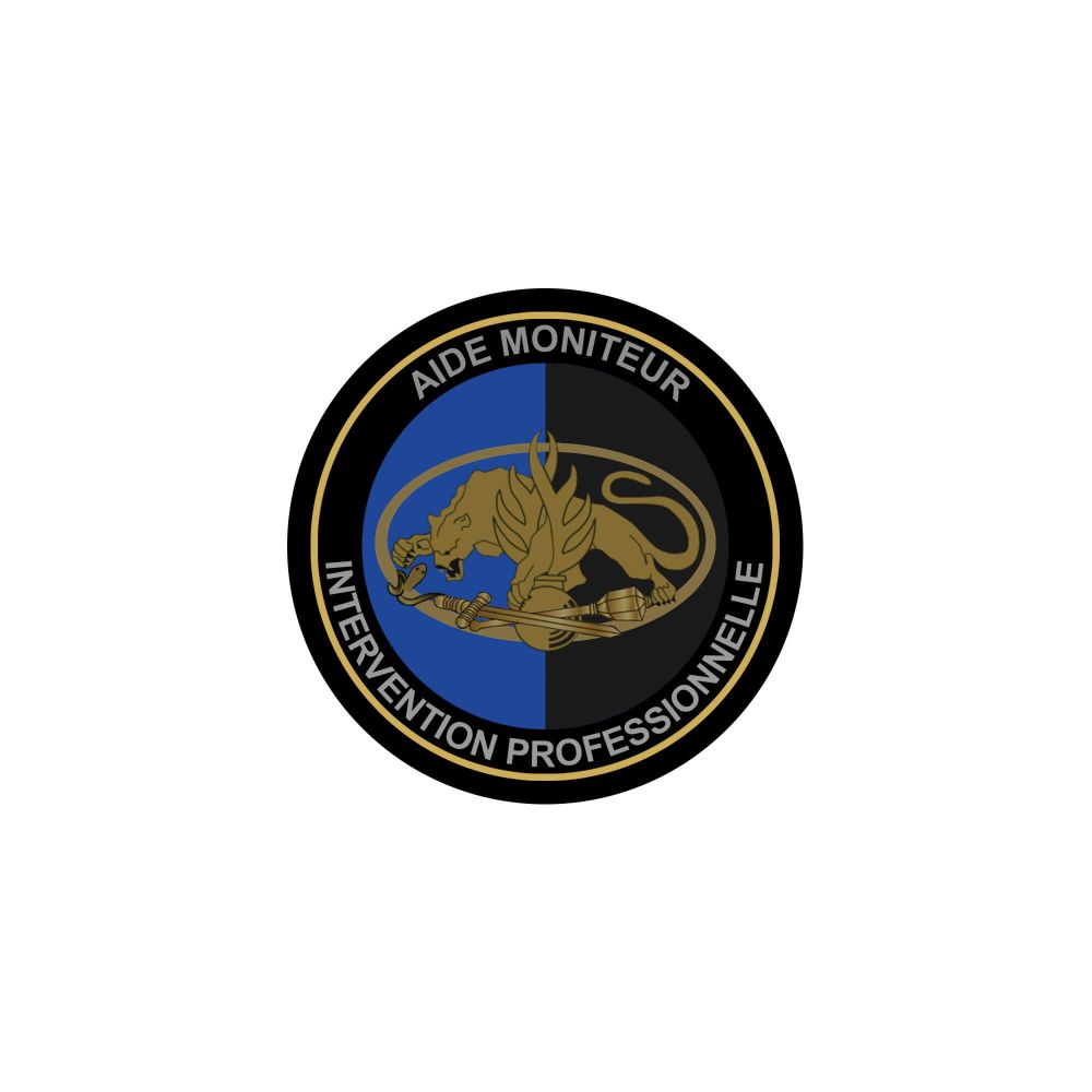 Ecusson de Bras Brode AMIP Gendarmerie Ecusson de Bras Brode AMIP Gendarmerie