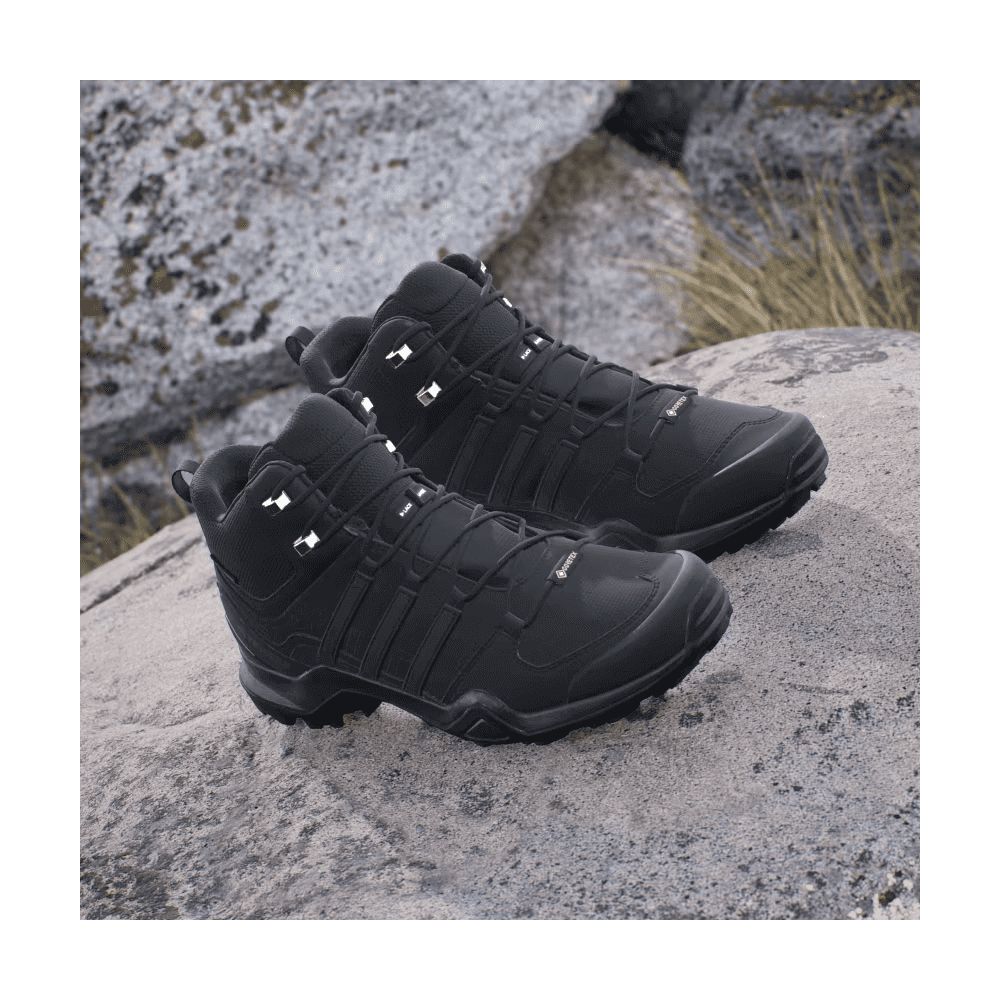 Chaussures Terrex Swift R2 Mid GTX Carbon - Adidas Chaussures Terrex Swift R2 Mid GTX Carbon - Adidas