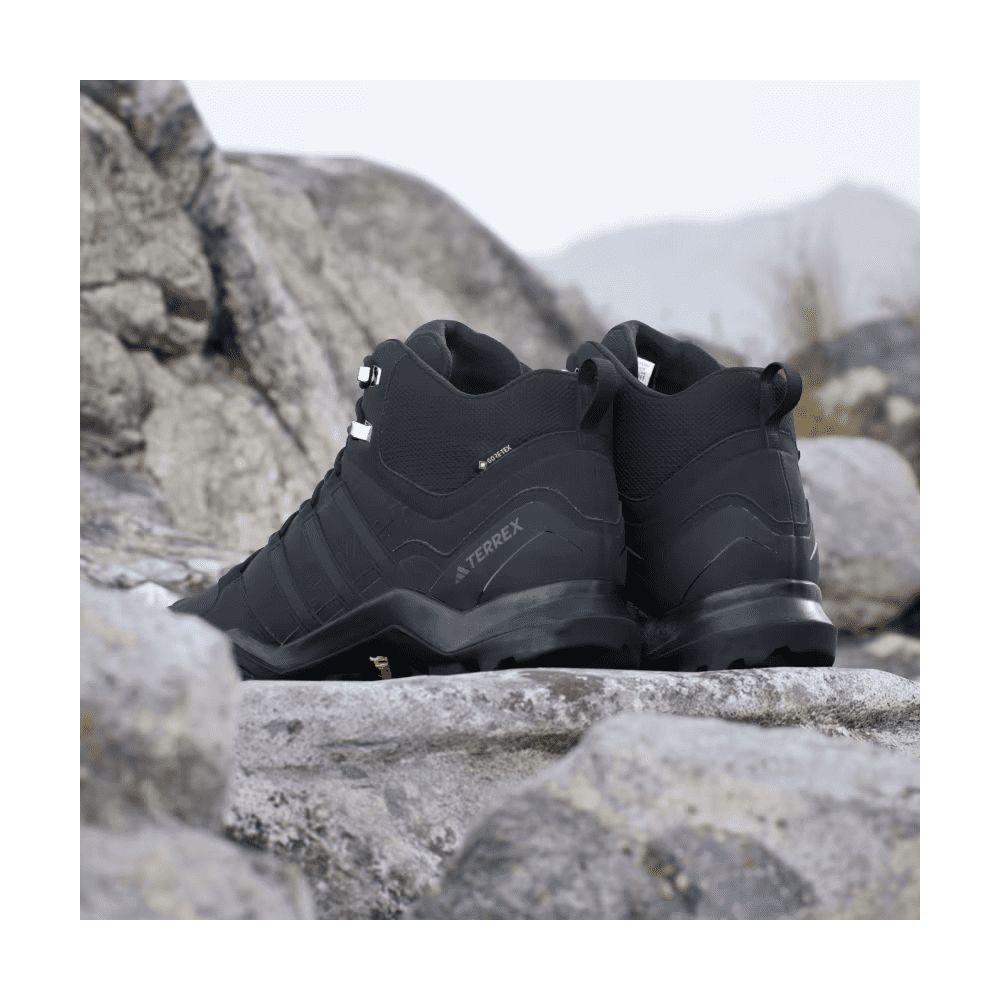 Chaussures Terrex Swift R2 Mid GTX Carbon - Adidas Chaussures Terrex Swift R2 Mid GTX Carbon - Adidas