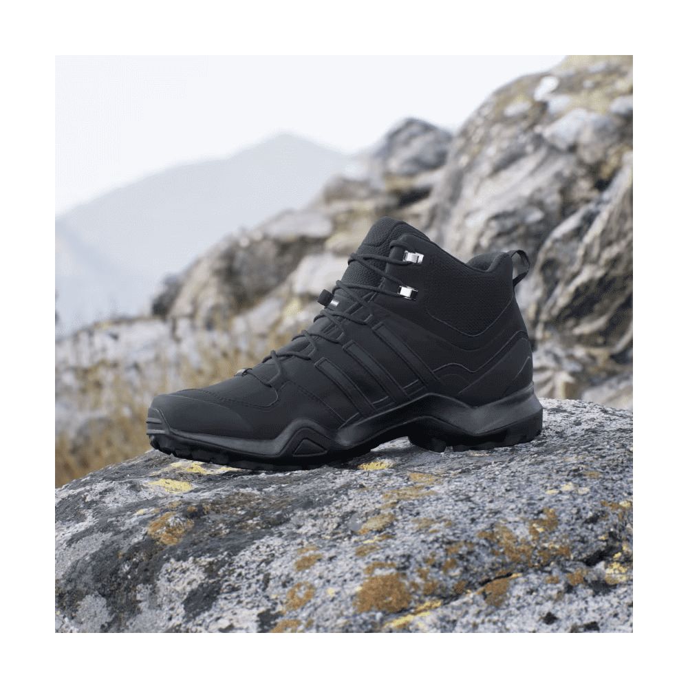 Chaussures Terrex Swift R2 Mid GTX Carbon - Adidas Chaussures Terrex Swift R2 Mid GTX Carbon - Adidas