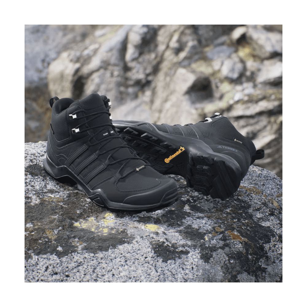 Chaussures Terrex Swift R2 Mid GTX Carbon - Adidas Chaussures Terrex Swift R2 Mid GTX Carbon - Adidas