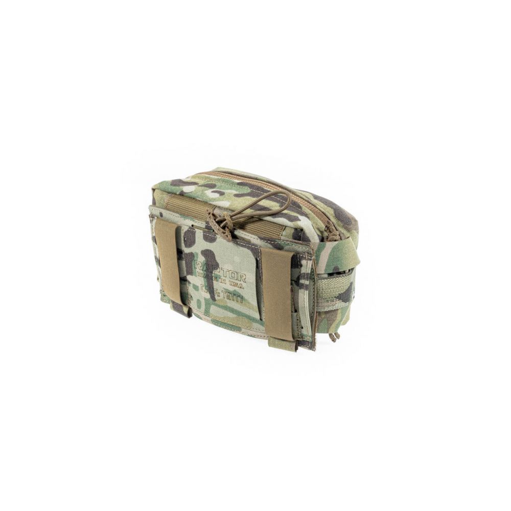 Trousse IFAK port horizontale noir - Raptor Tactical Trousse IFAK port horizontale noir - Raptor Tactical