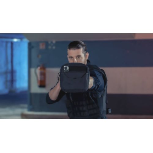 Bouclier de protection Quickshield Tactical avec housse - Quickshield