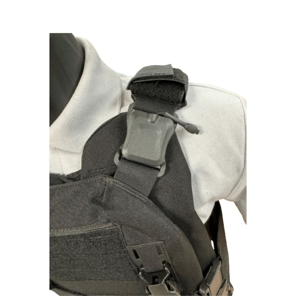 Housse tactique porte plaques TAC noir - ADN Tactical Housse tactique porte plaques TAC noir - ADN Tactical