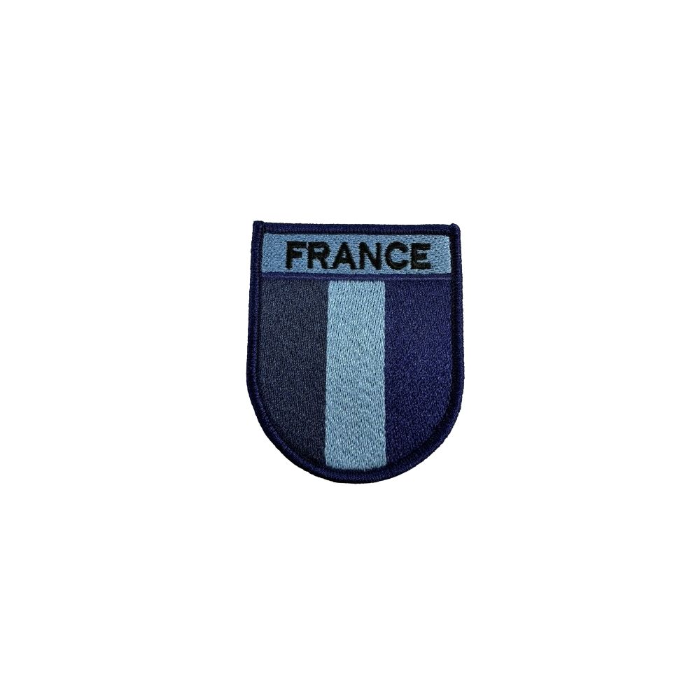 Ecusson de bras brode France BV Bleu