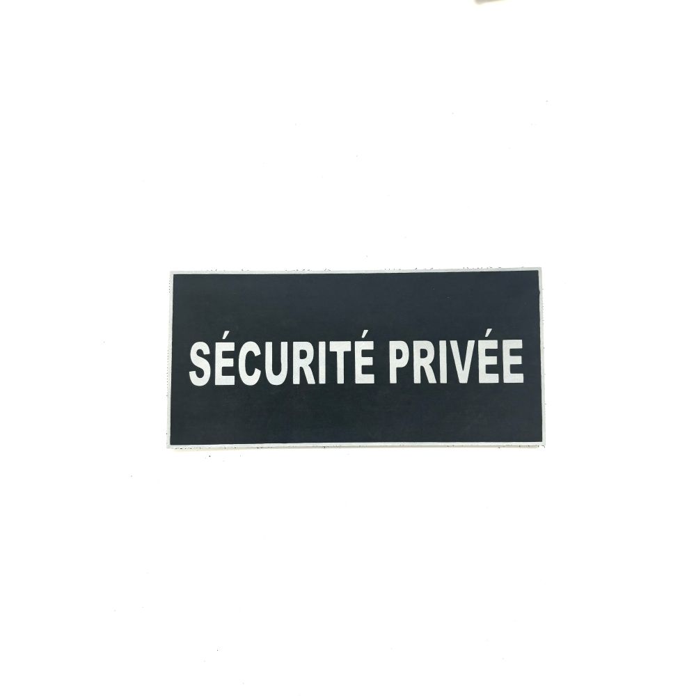 Bande dorsale rétro-réflechissante Sécurité Privée Bande dorsale rétro-réflechissante Sécurité Privée