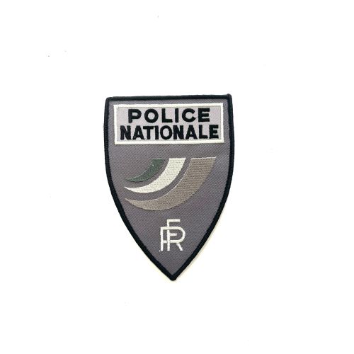 Écusson de poirtine triangulaire grand format Police basse visibilité 