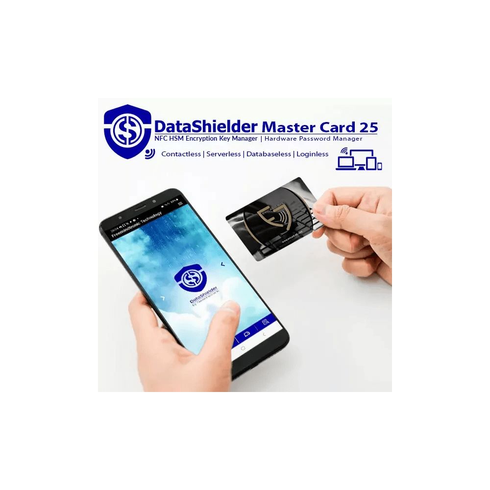 DataShielder NFC HSM Master PVC EviCard - Freemindtronic DataShielder NFC HSM Master PVC EviCard - Freemindtronic