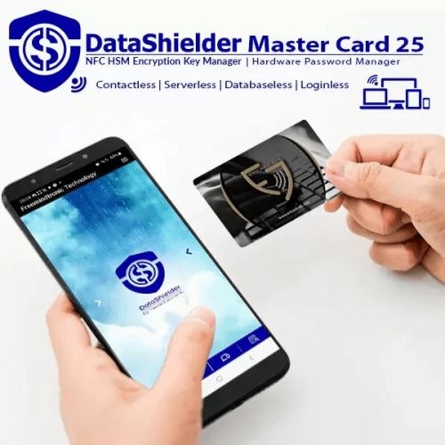 DataShielder NFC HSM Master PVC EviCard - Freemindtronic