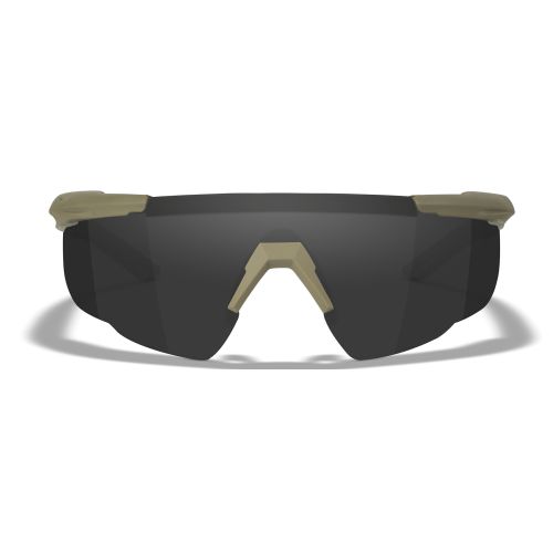 Kit lunettes Saber Advanced coyote verres fumés, clairs et oranges - Wiley X
