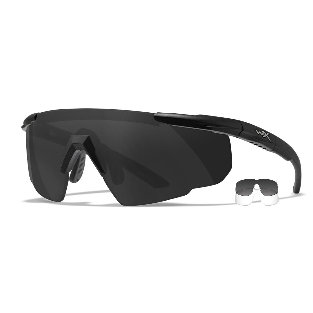 Kit lunettes Saber Advanced verres fumés et clairs - Wiley X Kit lunettes Saber Advanced verres fumés et clairs - Wiley X