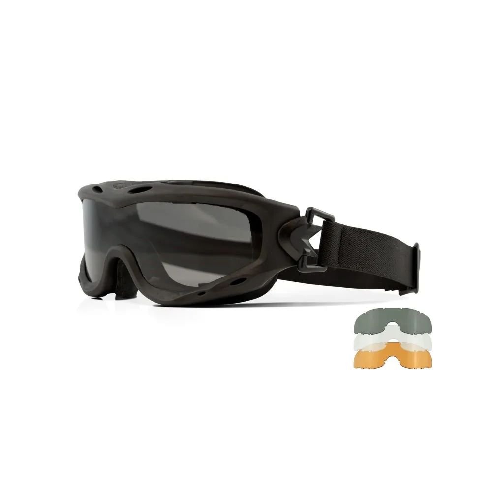 Kit lunettes Spear verres fumés, clairs et oranges - Wiley X Kit lunettes Spear verres fumés, clairs et oranges - Wiley X