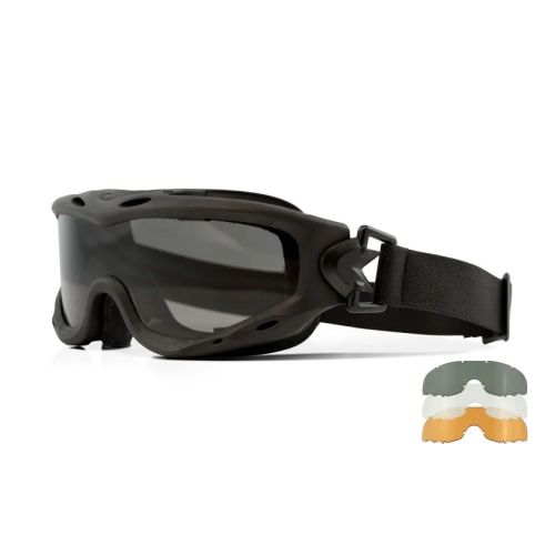 Kit lunettes Spear verres fumés, clairs et oranges - Wiley X