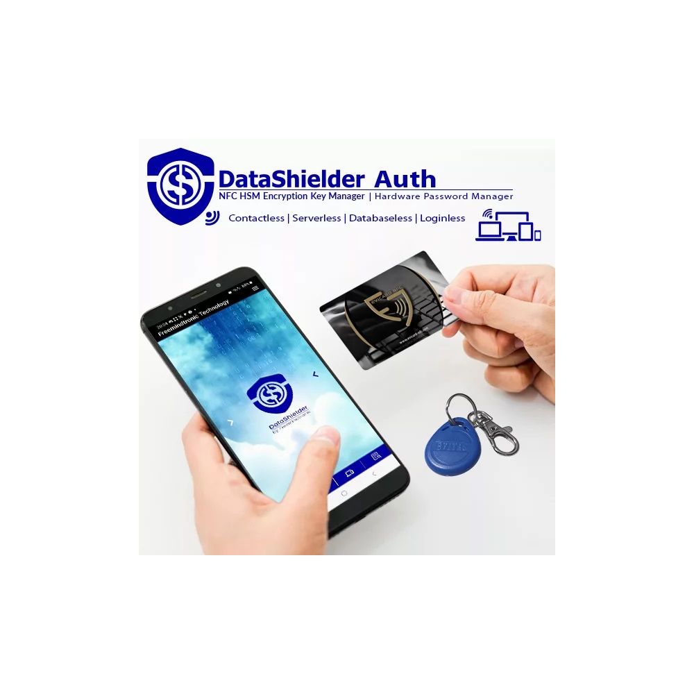 Module d'authentification et de chiffrement sans contact programmable DataShielder NFC HSM Auth - Freemindtronic Module d'authentification et de chiffrement sans contact programmable DataShielder NFC HSM Auth - Freemindtronic