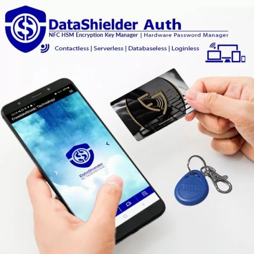 Module d'authentification et de chiffrement sans contact programmable DataShielder NFC HSM Auth - Freemindtronic