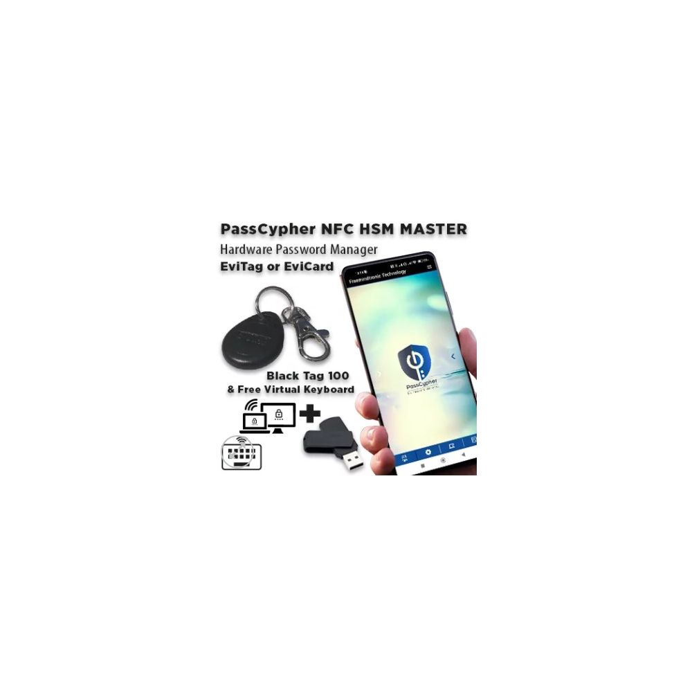 Gestionnaire de matériel de mot de passe PassCypher MASTER - Freemindtronic Gestionnaire de matériel de mot de passe PassCypher MASTER - Freemindtronic