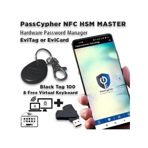 Gestionnaire de matériel de mot de passe PassCypher MASTER - Freemindtronic