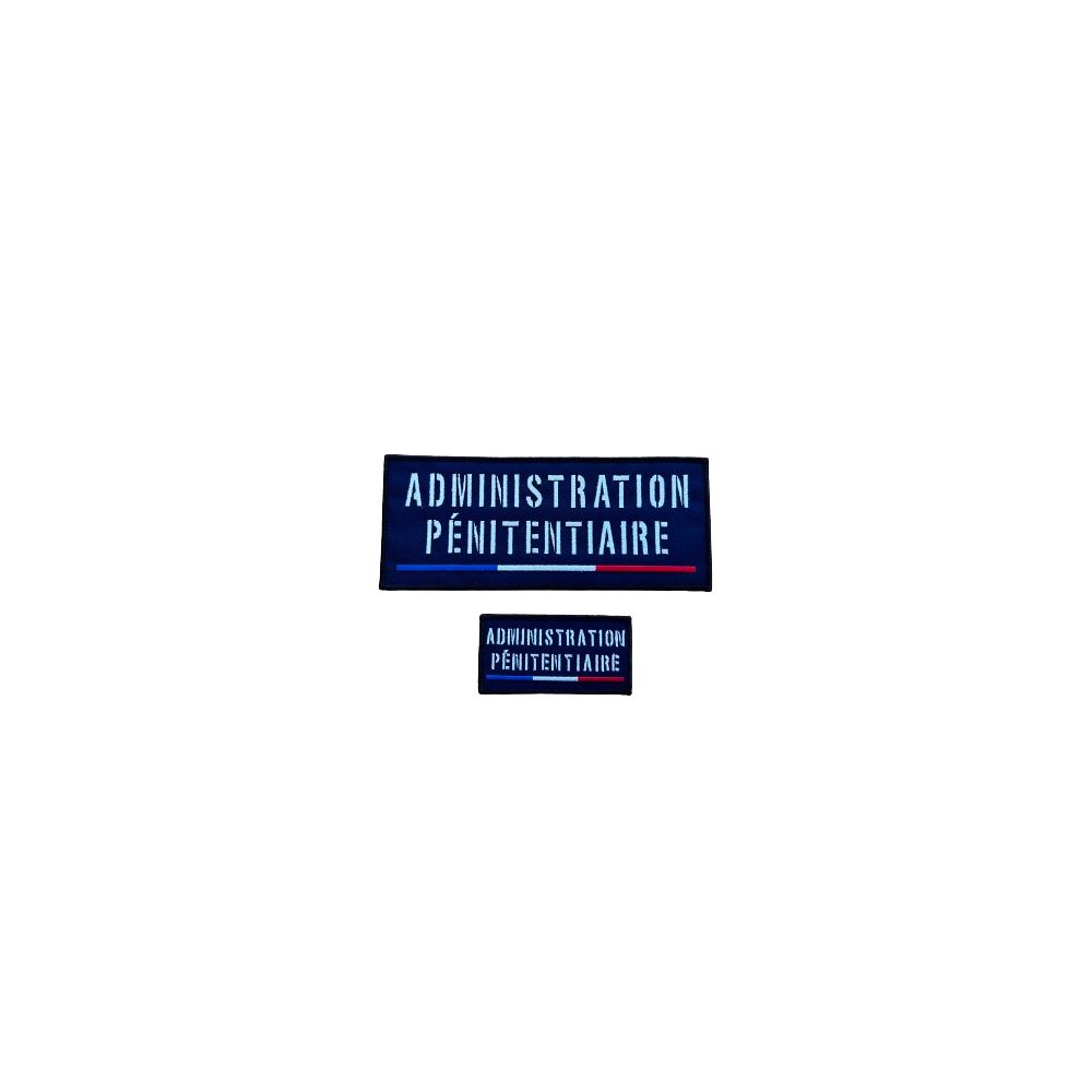 Jeu de bandes brodées Administration Pénitentiaire France pour Housse Tac Jeu de bandes brodées Administration Pénitentiaire France pour Housse Tac