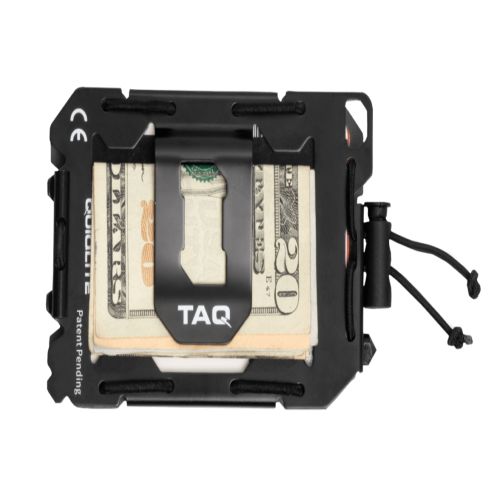 Porte carte TAQ Wallet noir - Quiqlite