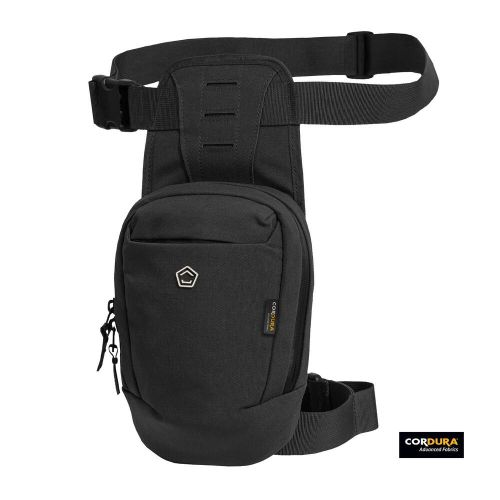 Sacoche de cuisse à port discret noir Consul - Pentagon Tactical