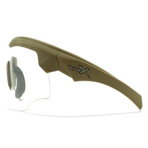 Kit lunettes Rogue Comm Tan verres fumés, clairs et oranges - Wiley X