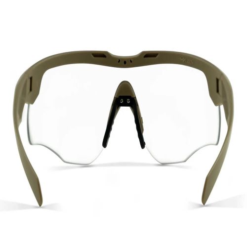 Kit lunettes Rogue Comm Tan verres fumés, clairs et oranges - Wiley X