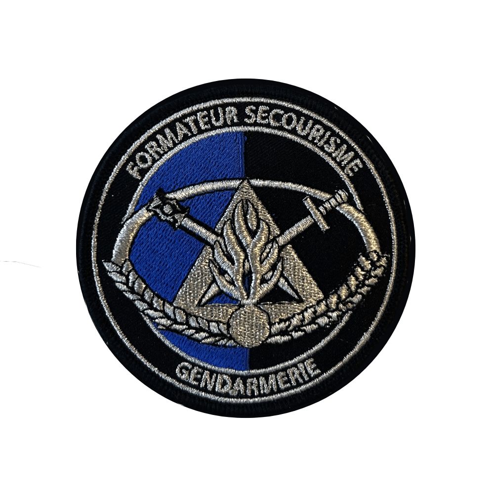 Écusson de bras brodé Formateur Secourisme