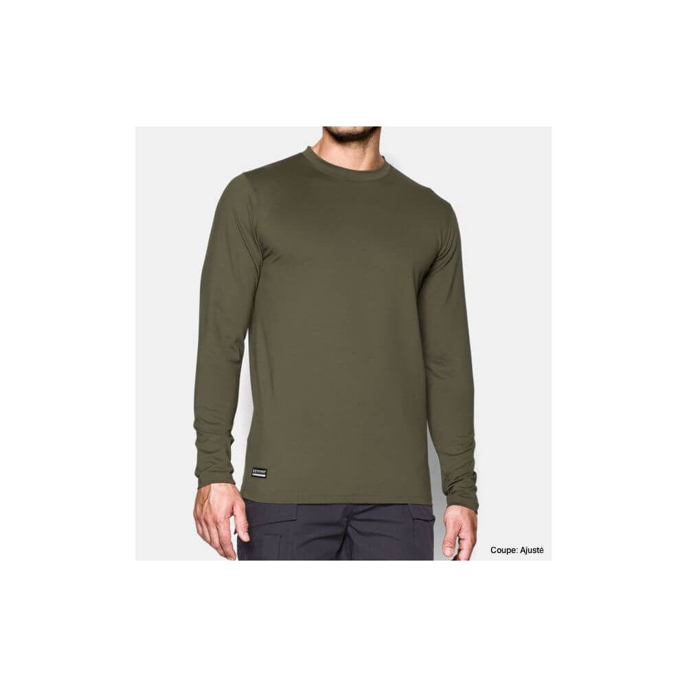 Tee shirt ras de cou ajuste ColdGear Infrared Tactical - Under Armour Tee shirt ras de cou ajuste ColdGear Infrared Tactical - Under Armour
