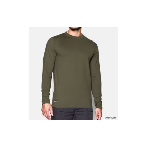 Tee shirt ras de cou ajuste ColdGear Infrared Tactical - Under Armour 