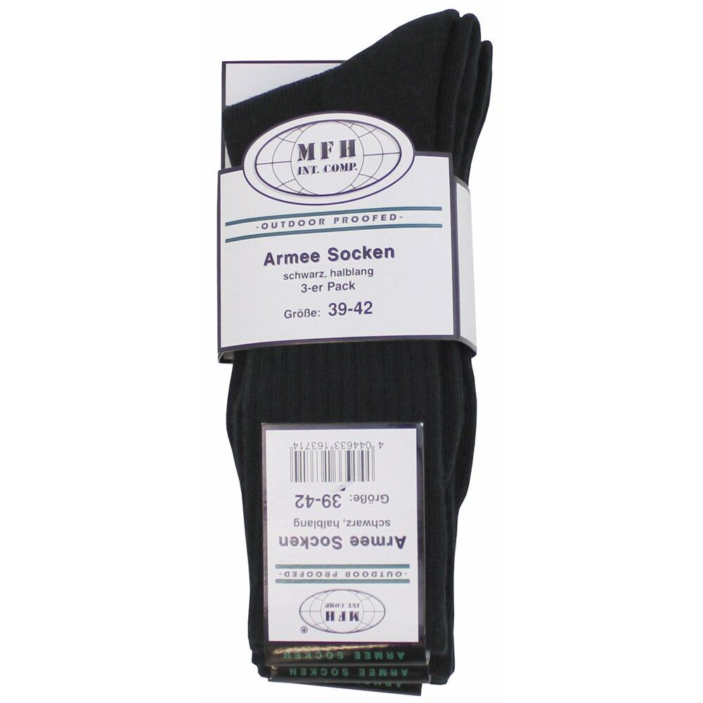 Lot de 3 paires de chaussettes mi-long - Max Fuchs Lot de 3 paires de chaussettes mi-long - Max Fuchs