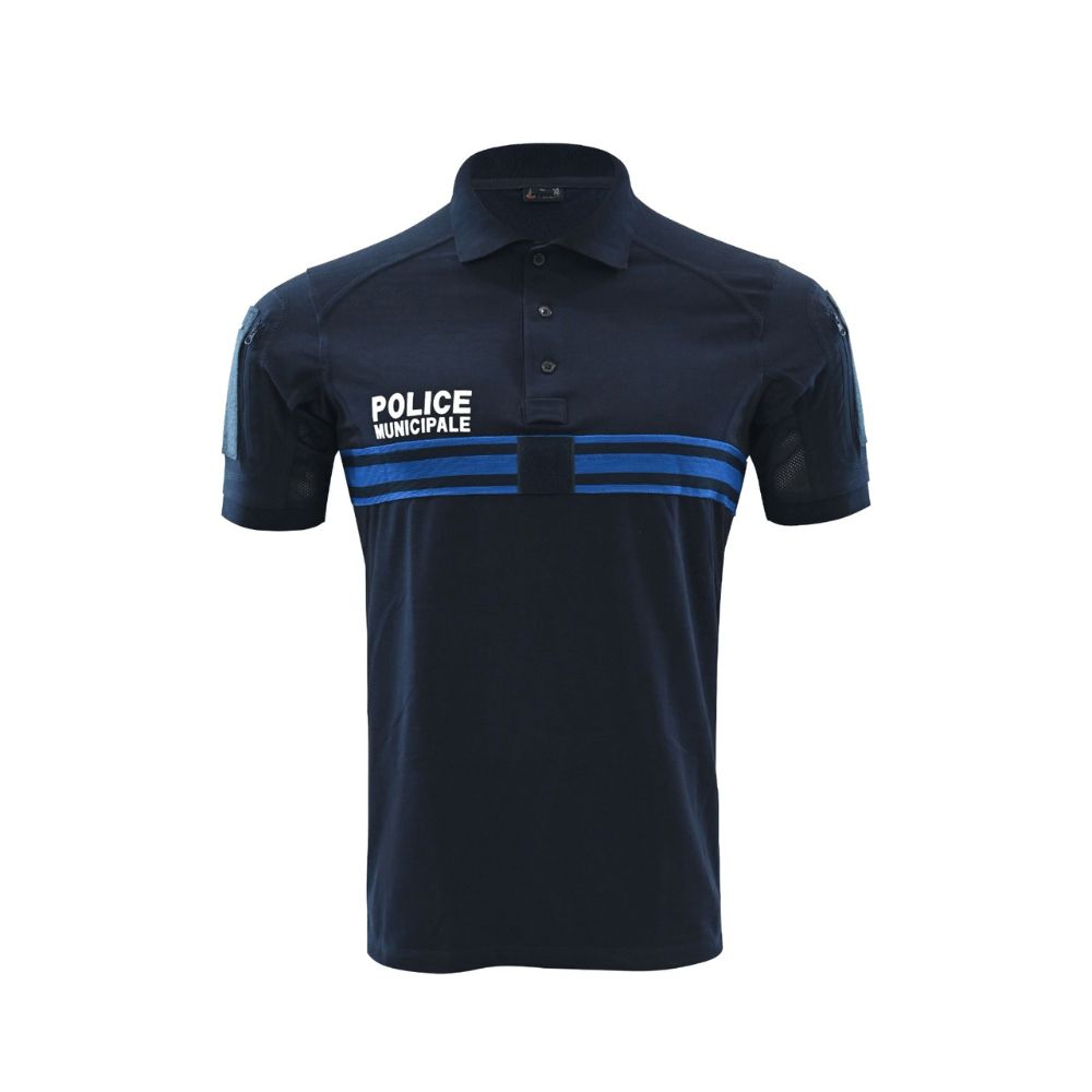 Polo Operator coton Dark Navy Police Municipale Polo Operator coton Dark Navy Police Municipale
