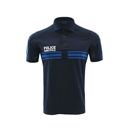 Polo Operator coton Dark Navy Police Municipale 