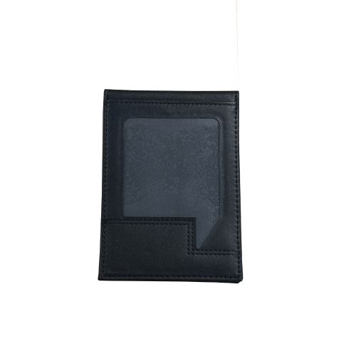 Porte carte simple en cuir pour carte professionnelle grand format - DMB Uniform